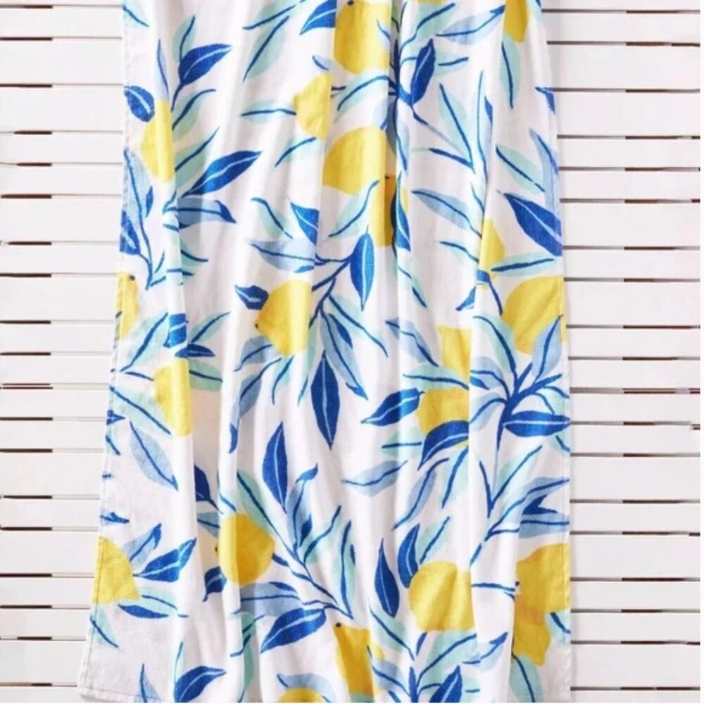 Printfresh Lemon Zest Beach Towel